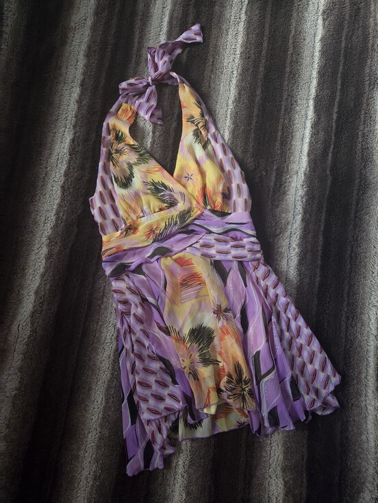 Bisou Bisou Tops - Y2k Halter Top Size M